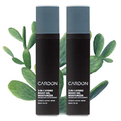 Cardon | Anti-Aging Face Moisturizer for Men | Korean Skincare Facial Lotion | Hydro Boost Gel | Healing Cactus Extract, Reduce Wrinkles, Repair Acne Scars | Ultra Light Face Cream, 1.7 Fl Oz