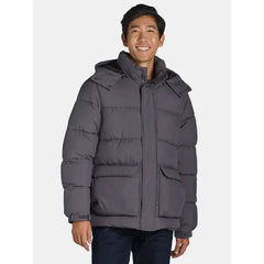 Ozark Trail Men's & Big Men's Puffer Jacket with Hood