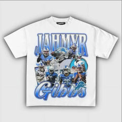 JAHMYR GIBBS . Football . Vintage Graphic 90s Style Retro . Graphic s. Gift for Men Streetwear Unisex Comfort Tee T Shirt