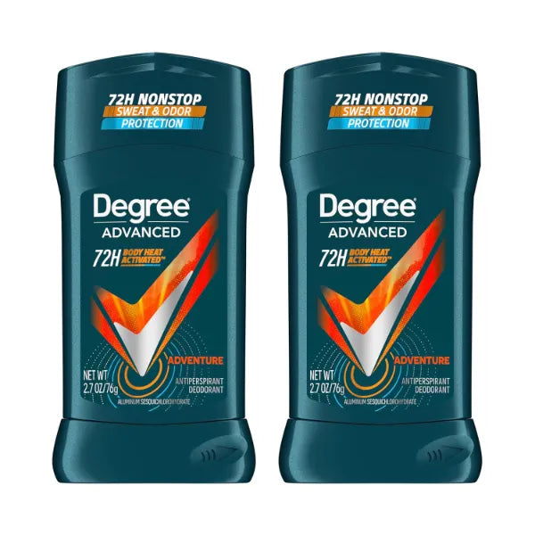 Degree Men Antiperspirant Deodorant Adventure Antiperspirant For Men With MotionSense Technology 2.7 oz