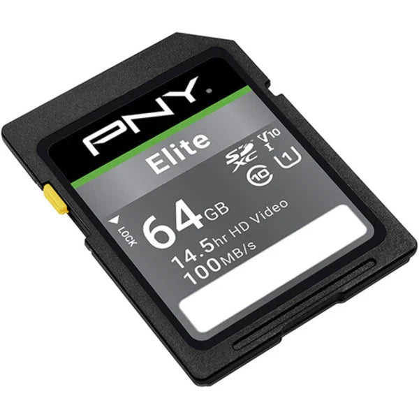 PNY Elite Class 10 Memory Card 64GB