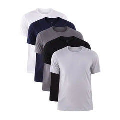 George Men's 5-Pack Crewneck Tee with Short Sleeves