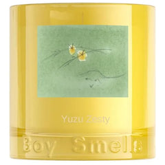 Boy Smells Yuzu Zesty Scented Candle 8.5oz Yuzu Zest, Ylang Ylang & Musk Bright Citrus Soy Wax Candle