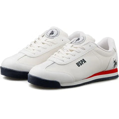 U.S. Polo Assn. Men 3M DEEP SUMMER 3FX Logo Detail Low Top Sneakers - 41 EU