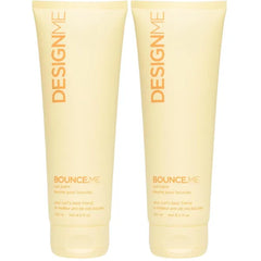 DESIGNME BOUNCE.ME Curl Balm and Cream for Curly Hair with Nourishing Argan Oil | Wave, Coil, and Curl Defining Cream | Sulfate Free and Paraben Free (8.5 Fl Oz)