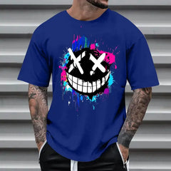 Nebwoak Mens Graphic T Shirts- Casual Short Sleeve Summer Fashion Funny Shirts