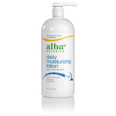 Alba Botanica Hydrating Moisturizing Lotion for Dry Skin, Sensitive Skin, with Vitamin E, Coconut Oil and Shea Butter, 32 Oz