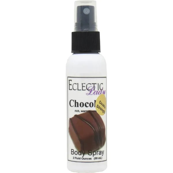 Eclectic Lady Chocolate Body Spray, Body Mist for Women with Clean, Light & Gentle Fragrance, Cologne with Soft, Subtle Aroma For Daily Use