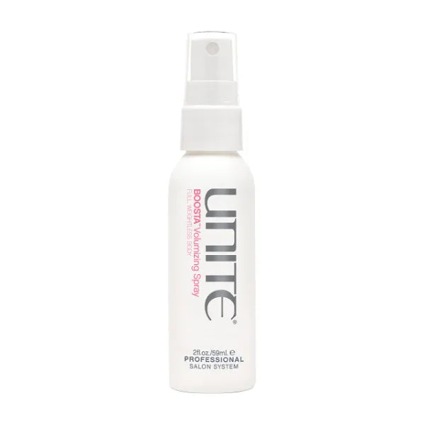 UNITE Hair BOOSTA Volumizing Spray, Travel-Size Heat-Activated Root Lifting Spray for Weightless Volume & Flexible Hold – UV & Thermal Protection