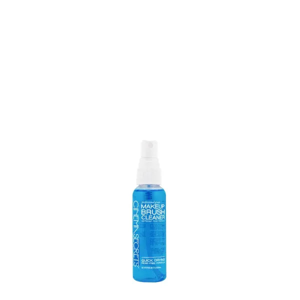 Cinema Secrets Original Blue Vanilla Makeup Brush Cleaner Spray - Professional Cleanser for Makeup Brushes - Quick-Drying, Rinse-Free Formula - Removes Stubborn Waterproof Make Up