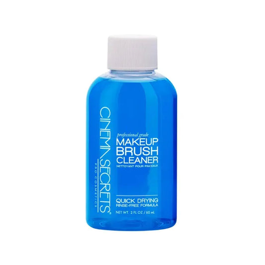 Cinema Secrets Original Blue Vanilla Makeup Brush Cleaner Solution - Professional Cleanser for Makeup Brushes - Quick-Drying, Rinse-Free Formula - Removes Stubborn Waterproof Make Up