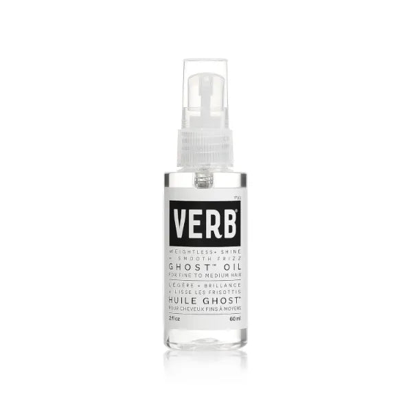 Verb Ghost Oil - Weightless Hair Oil for Fine to Medium Hair - Smooths Frizz, Adds Shine - No Parabens, Gluten or Harmful Sulfates