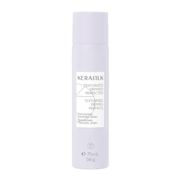 Kerasilk Texturizing Finishing Spray, Flexible Hold | Creates Natural Texture, Volume & Body, Anti Humidity Effect With Heat Protection