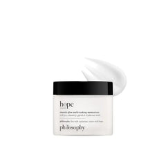 philosophy hope in a jar smooth-glow multi-tasking face moisturizer with pro-vitamin P, glycolic & hyaluronic acid, provides deep & long-lasting hydration & smoother, radiant skin