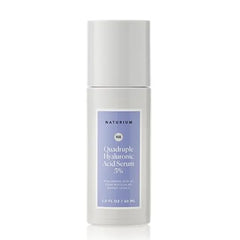 Naturium Quadruple Hyaluronic Acid Serum 5%, Hydrating & Plumping Face Serum, Anti Aging & Moisturizing Skin Care, Fragrance Free