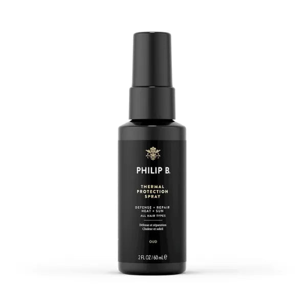PHILIP B Thermal Protection Hair Spray | Plump, Shine & Protect Hair from Heated Hair Tools, Cruelty Free
