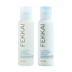 FEKKAI Super Strength+ Protein PowerBond Shampoo + Conditioner Bonds, Repairs, and Protects for 3X Stronger Hair Free of Sulfates, Parabens, Phthalates