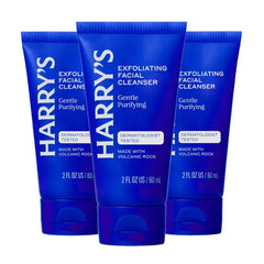 Harry's Exfoliating Face Wash for Men, Gentle Facial Skin Care Products with Volcanic Rock Exfoliant