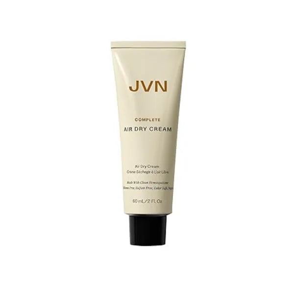 JVN No Heat Air Dry Cream, Hair Styling Cream (2 Fluid Ounces) Smoothens and Defines Hair, Sulfate Free, UV Protection for All Hair Types