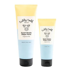 TUBBY TODD Sweet Cheeks Diaper Paste Diaper Rash Cream with 14% Zinc Oxide Hypoallergenic For Soothing and Protecting Sensitive Skin