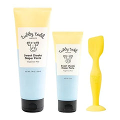 TUBBY TODD Sweet Cheeks Diaper Paste Diaper Rash Cream with 14% Zinc Oxide Hypoallergenic For Soothing and Protecting Sensitive Skin