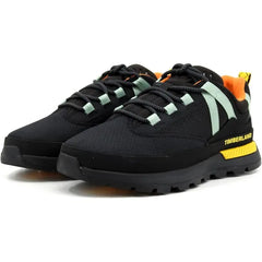 Timberland Low Lace Sneaker Laced Shoes For Mens Blk Mesh, 42 EU - Black