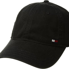 Tommy Hilfiger Men's Cotton Billy Adjustable Flap Baseball Cap