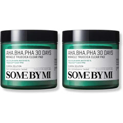 SOME BY MI AHA BHA PHA 30 Days Miracle Truecica Clear Pad – 70 Pads – Korean Exfoliating Centella Face Toner Pads – Gently Clears Impurities, Refines Pores & Smooths Skin Texture – Korean Skin Care