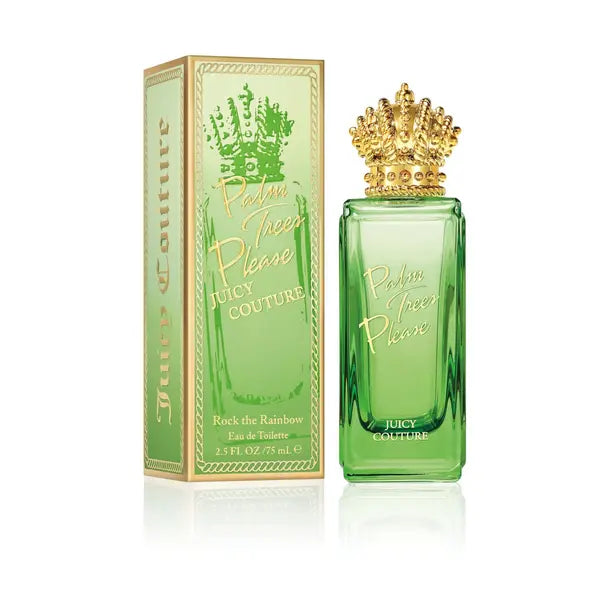 Juicy Couture Rock The Rainbow Palm Trees Please Eau de Toilette, Perfume for Women, 2.5 fl oz