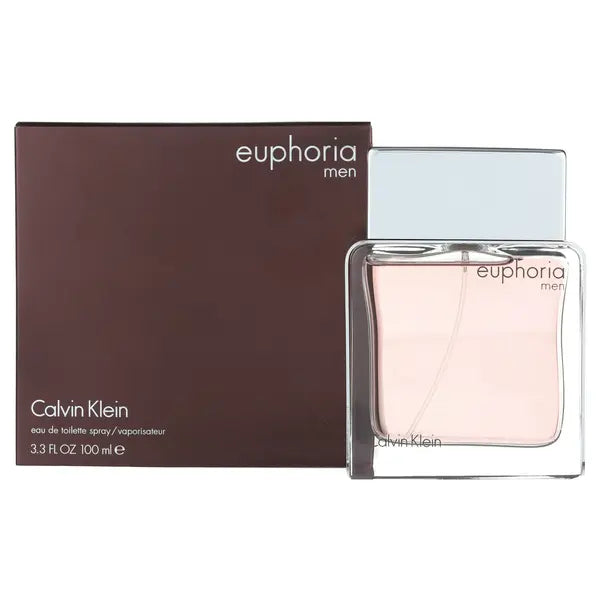 Calvin Klein Euphoria Eau De Toilette Spray, Cologne for Men, 3.4 Oz