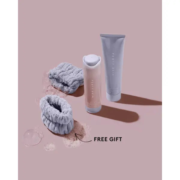 Fenty Beauty Double Cleans’r Crew Makeup-Removing Duo + Cleansing Cuffs