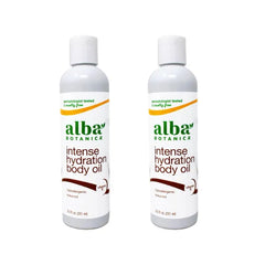 Alba Botanica Intense Hydration Body Oil, with Kukui Nut and Viamin E, 8.5 Oz