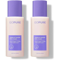 goPure Firming Belly Cream - Body Firming Moisturizer for Visible Cellulite & Stretch Mark Reduction, 4.25oz