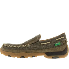 Twisted X Boots MDMS012 Mens Dust ECO Slip-On Boat Shoe