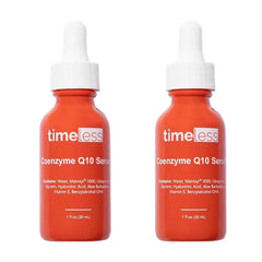 Timeless Skin Care Coenzyme Q10 Serum - Skin Care Serum for Smoothing - Fragrance-Free - Coenzyme Q10 - with Hyaluronic Acid