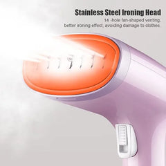 PROTON Garment Steamers 350ml Handheld Fabric Steamer 14 holes 15Seconds Fast-Heat 1500W Garment Steamer for Home Travelling Portable Steam Iron