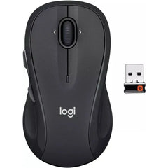 Logitech M510 Comfort Plus Wireless Mouse (910-006030) - Graphite