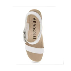 Aerosoles Womens Meyer Open Toe Buckle Strap Wedge Sandals, Stylish Comfortable Footwear