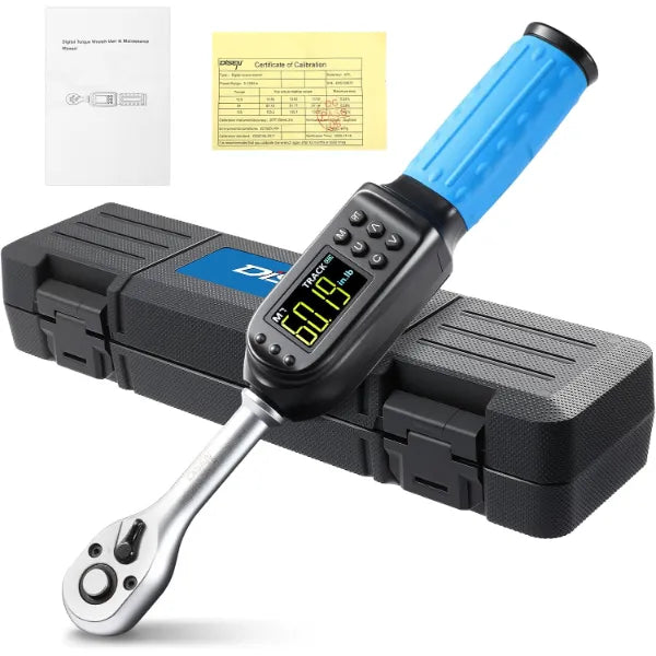 DISEN Digital Torque Wrenches – High-Accuracy Electronic Tools with LED & Buzzer Alerts