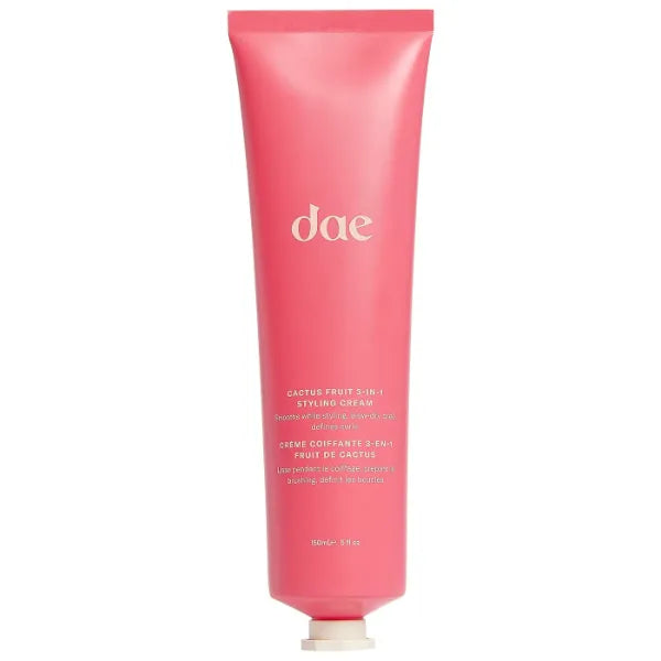 DAE Cactus Fruit 3-In-1 Styling Cream - Smooth Styles, Prep Shiny Blowouts, Defines Curls