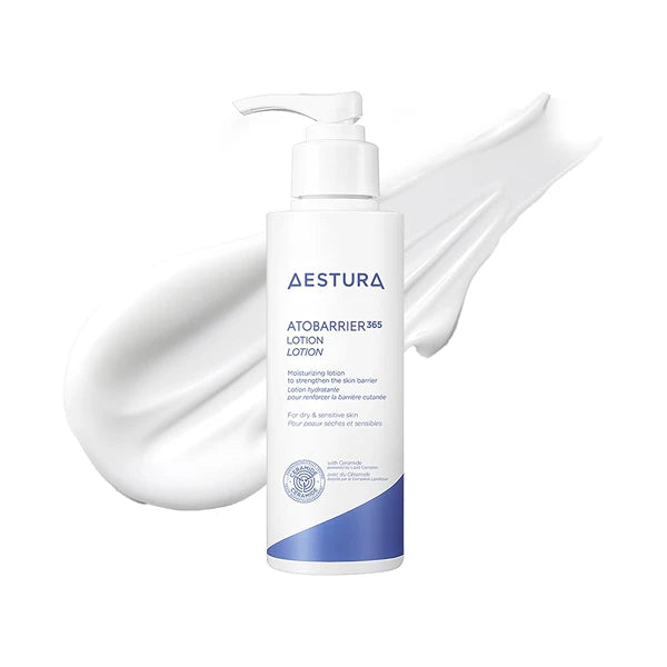 AESTURA ATOBARRIER365 Lightweight Korean Face Moisturizer with Ceramides – Strengthens Skin Barrier & Provides Fast-Absorbing Hydration for Dry, Normal & Sensitive Skin
