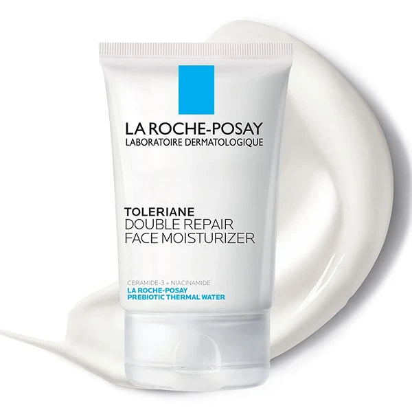 La Roche-Posay Toleriane Double Repair Face Moisturizer, Daily Moisturizer Face Cream with Ceramide & Niacinamide for All Skin Types, Immediate Comfort & Long Lasting Hydration, Fragrance Free