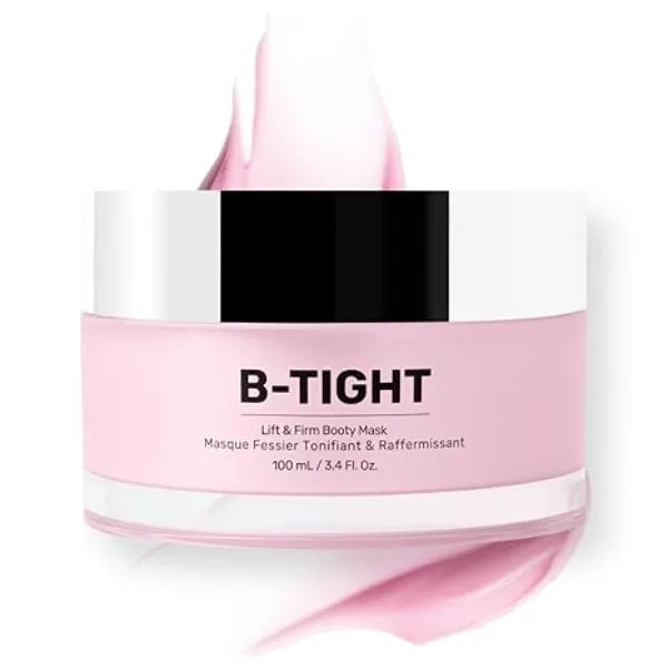 MAËLYS B TIGHT Lift & Firm Booty Mask Skin Tightening & Firming Cream for Booty & Thighs Cellulite Cream with Caffeine & Brazilian Peppertree Butt Mask for Smooth Looking Skin