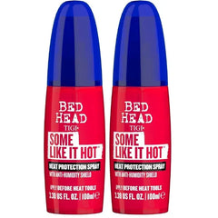 TIGI Bed Head Some Like It Hot Heat Styling and Protection Spray with Anti Humidity Shield, Tames Frizz and Reduces Breakage