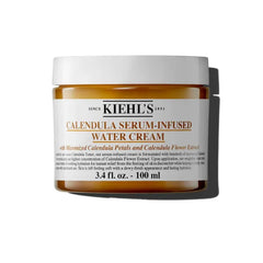 Kiehl's Calendula Serum Infused Water Cream, Soothing Gel Moisturizer for All Skin Types, Visibly Evens Skin Tone & Boosts Radiance, Reduces Redness for Fresh & Radiant Skin
