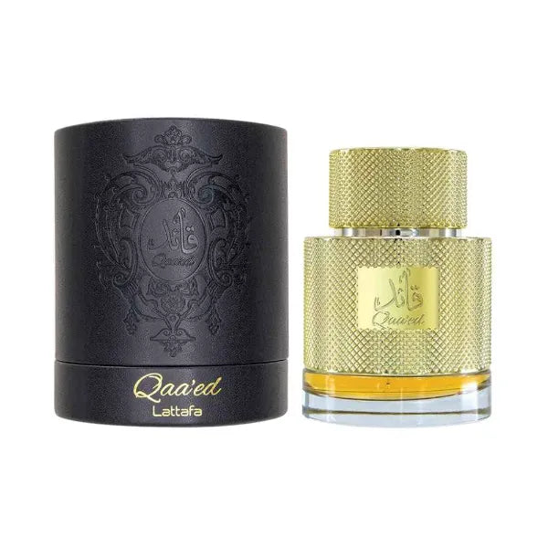 Lattafa Perfumes Qaa'ed Eau de Parfum Spray for Unisex - 3.4 Ounce
