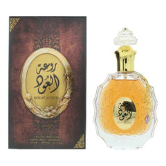Lattafa Perfumes Rouat Al Musk and Rouat Al Oud for Unisex Eau de Parfum Spray - 3.4 Ounce