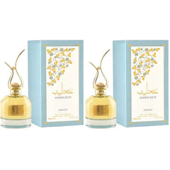 Lattafa Asdaaf Andaleeb Eau de Parfum Spray for Unisex - 3.4 Ounces / 100 ml (Pack of 1)