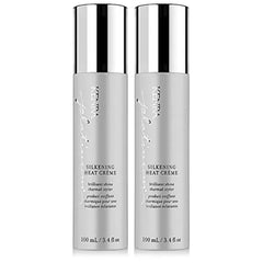 Kenra Professional Platinum Silkening Heat Crème | Brilliant Shine Thermal Styler | Reduces Hot Tool Passes by 50% | Prevents Breakage & Improve Manageability | Heat Protectant | All Hair Types | 3.4 fl. Oz