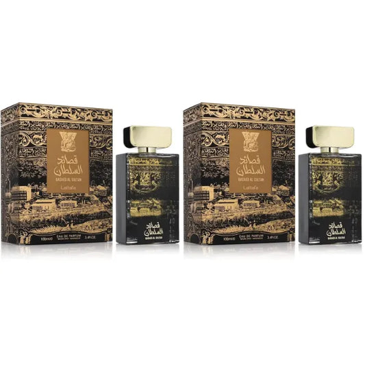Lattafa Perfumes Qasaed Al Sultan Eau de Parfum Spray for Unisex - 3.4 Ounce / 100ML